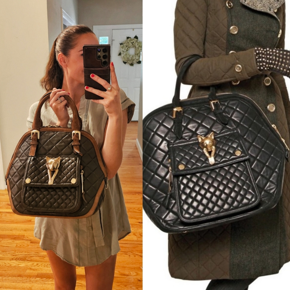 Burberry Prorsum Runway Animal Orchard Bag
